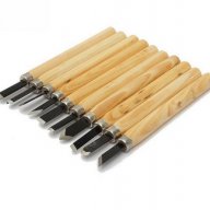 Инструменти за дърворезба , дървообработка , 10 бр комплект , снимка 6 - Куфари с инструменти - 16704251