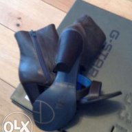 Нови дамски обувки G-STAR Raw SABINE Regalia Leather Heel, снимка 4 - Дамски обувки на ток - 14880412