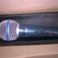 shure beta sm58s-вокален-внос швеицария, снимка 2 - Микрофони - 24899906