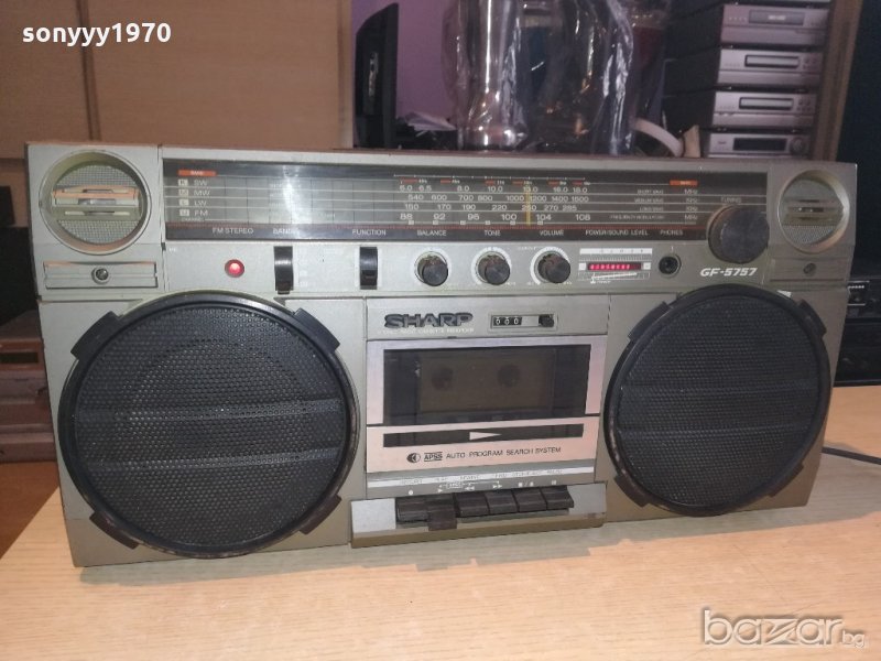 sharp gf-5757hb-apss-ретро колекция-внос швеицария, снимка 1