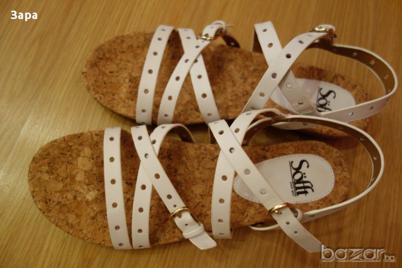 нови кожени сандали Sofftshoe, 39.5ти номер, снимка 1