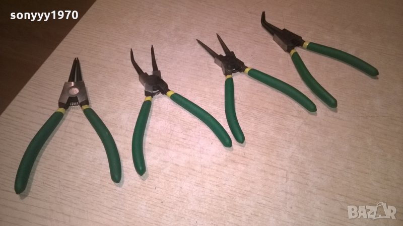 зегер клещи 4бр комплект, снимка 1