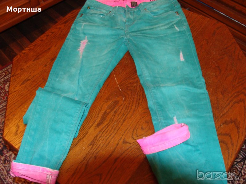 ТОТАЛНА РАЗПРОДАЖБА  one green elephant оригинални дамски дънки , снимка 1