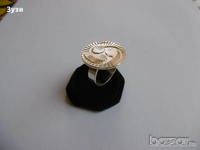  Сребърен   пръстен - сребро 925 , снимка 2 - Пръстени - 15140190