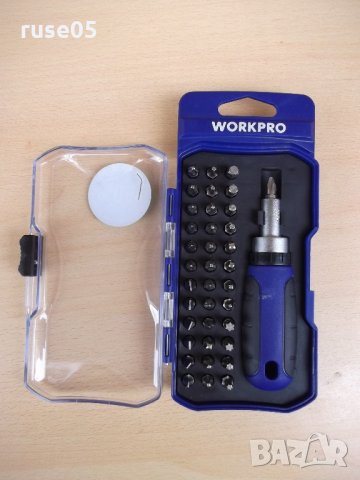 Отвертка "WORKPRO" с 37 бр. накрайници, снимка 5 - Отвертки - 22245261