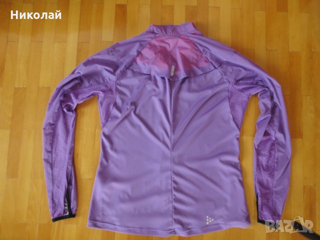 Craft Focus Race Jacket Womens Lilac, снимка 11 - Спортни екипи - 22579041