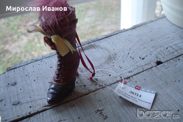 ботуш с перо от Италия, снимка 4 - Подаръци за рожден ден - 21250035