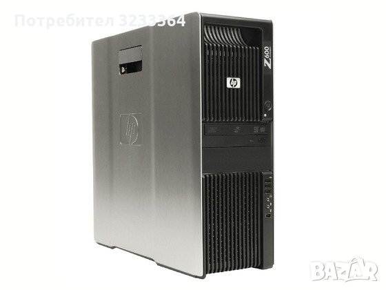 HP Workstation Z600 2 x Intel Xeon Quad-Core X5570 2.93GHz / 16384MB (16GB) / 500GB / DVD/RW / FireP, снимка 1 - Работни компютри - 24588663