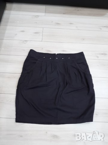 Тъмносиня къса пола марка House, снимка 1