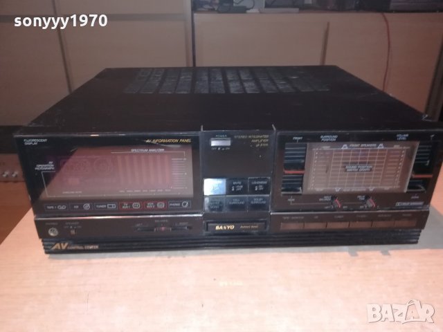 sanyo ja6155 amplifier-made in japan-620w-внос швеицария, снимка 2 - Ресийвъри, усилватели, смесителни пултове - 21646038