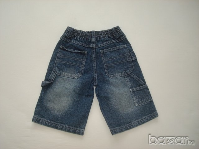 Дънкови бермуди за момче,110 см.  , снимка 3 - Детски панталони и дънки - 18585911