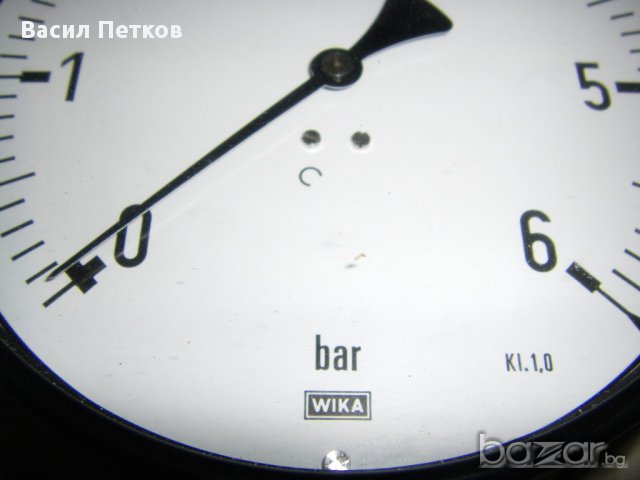 Манометри до 6 бара, снимка 3 - Резервни части за машини - 15515361