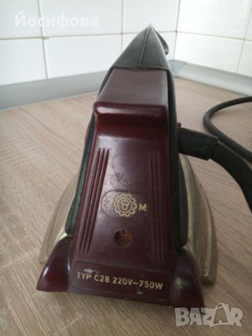 стара работеща ютия, снимка 2 - Антикварни и старинни предмети - 25308626