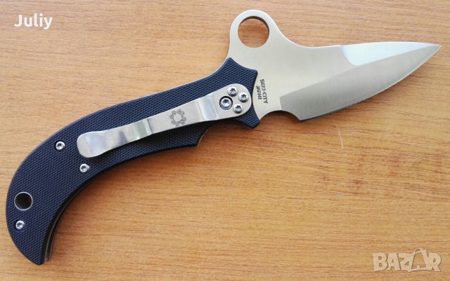 Сгъваем нож Spyderco Jot Singh Khalsa / Сгъваем нож Spyderco C94, снимка 15 - Ножове - 22641154