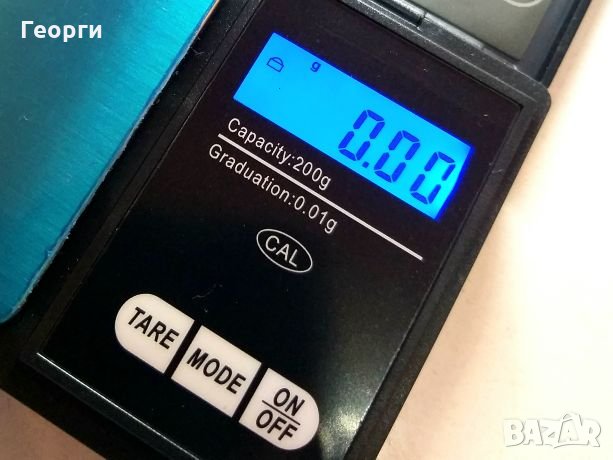 Везна, Джобно кантарче, мини джобна електронна везна, Бижутерска малка златарска везна,Точност 500г, снимка 6 - Друга електроника - 25296635