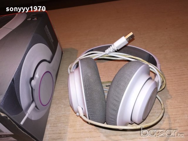 steelseries siberia usb-геимърски с кутия-внос англия, снимка 4 - Слушалки и портативни колонки - 20075014