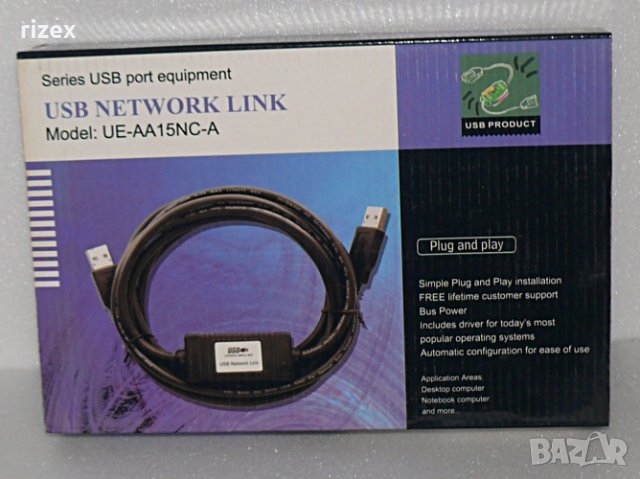 USB Network Link UE-AA15NC-A, снимка 1 - Мрежови адаптери - 23308973