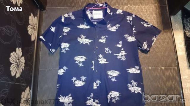 Мъжка риза къс ръкав за морето. 14, снимка 2 - Ризи - 13488966