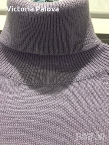 Блуза/поло меринос,Италия, снимка 3 - Блузи с дълъг ръкав и пуловери - 24340536