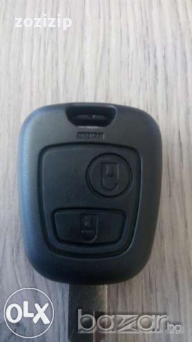 Кутийка ключ за Пежо/Peugeot 107, 206,207, 307, 308, 407, 408, 607