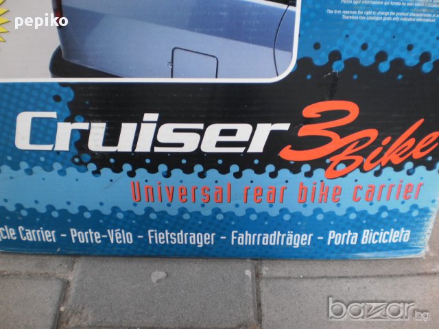 Продавам колела внос от Германия НОВ Италиански багажник CRUISER 3 BIKE за превоз на велосипеди, снимка 14 - Части за велосипеди - 15308668