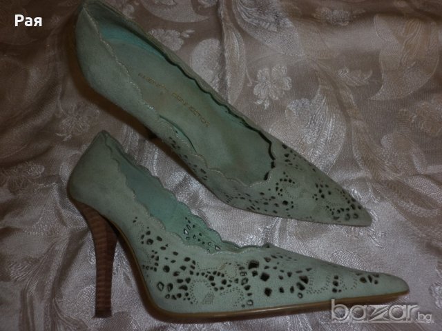 Елегантни дамски обувки French connection 100 % кожа , снимка 1 - Дамски обувки на ток - 18639675