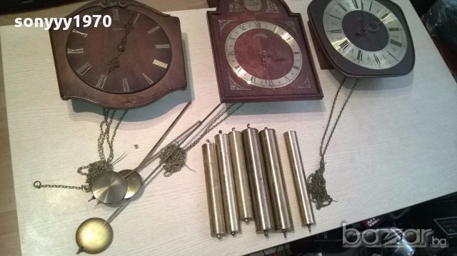 АНТИК-Ретро часовници 3бр-внос швеицария-265лв за броика, снимка 2 - Антикварни и старинни предмети - 15101135