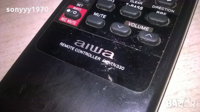 aiwa rc-tn330 audio remote-внос швеицария, снимка 9 - Други - 25040473