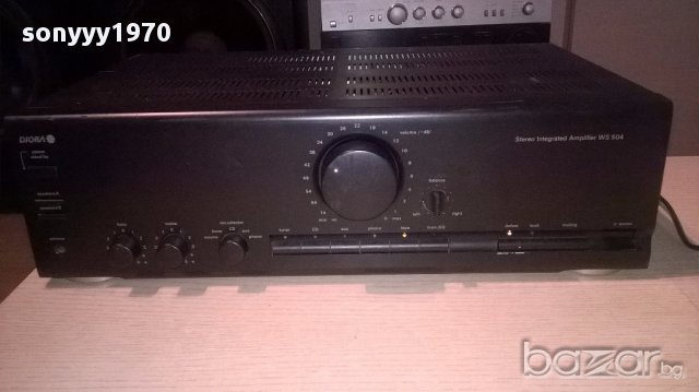 diora ws504/390w stereo ampifier-внос швеицария, снимка 5 - Ресийвъри, усилватели, смесителни пултове - 17053962