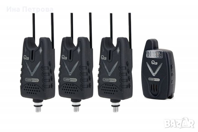 Сигнализатори Carp pro Q3 3+1 /4+1, снимка 2 - Такъми - 24743525