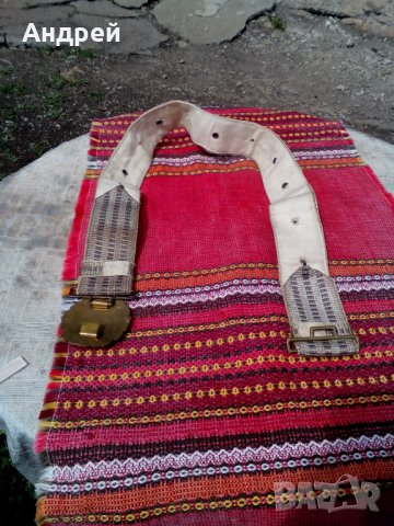 Стар офицерски параден колан, снимка 3 - Други ценни предмети - 25088429