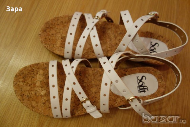 нови кожени сандали Sofftshoe, 39.5ти номер, снимка 1