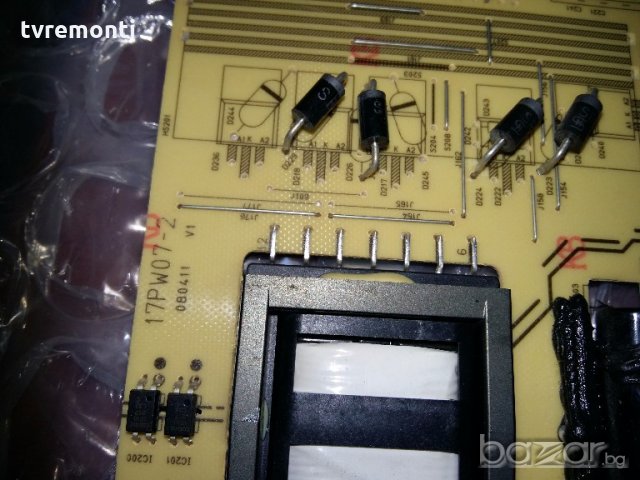 POWER SUPPLY 17PW07-2 041111 v2, снимка 2 - Части и Платки - 20133390