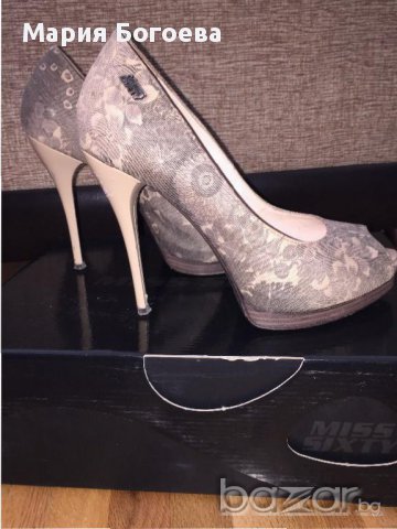 Обувки Miss Sixty 37 номер, снимка 2 - Дамски обувки на ток - 14140355