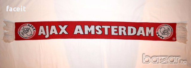 Ajax Amsterdam - 100% оригинален фенски футболен шал / Аякс Амстердам / , снимка 2 - Фен артикули - 16742098