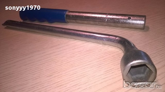 Karadium-19mm-немски ключ за гуми 50см-внос швеицария, снимка 6 - Аксесоари и консумативи - 15147129