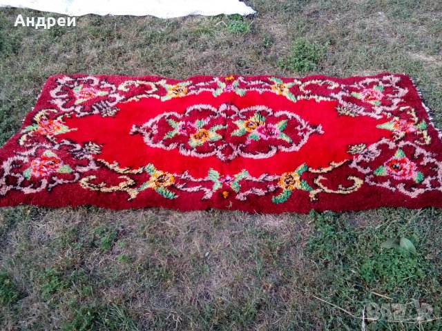 Старинен китеник,килим #3, снимка 3 - Антикварни и старинни предмети - 22947918