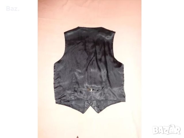  Стилно елече естествена кожа, снимка 3 - Елеци - 23867638