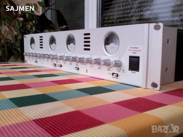 Phonic T8300 Tube Enhancer лампов предусилвател , снимка 5 - Декове - 25040622