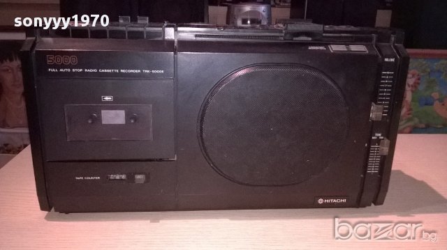 hitachi trk-5000e-made in japan stereo cassette recorder-внос швеицария, снимка 12 - Ресийвъри, усилватели, смесителни пултове - 12255976