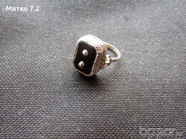 сребърен пръстен - 9, снимка 6 - Пръстени - 17567208