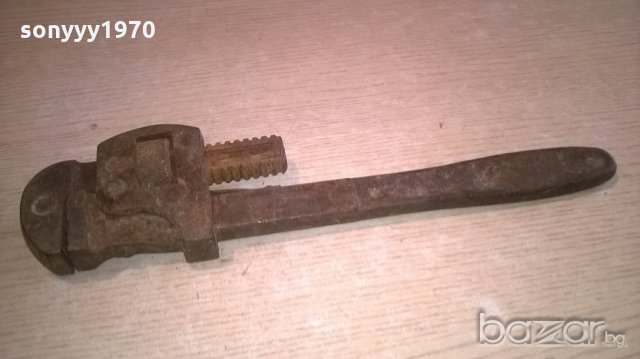 стар раздвижен ключ-37см и захват 7см-внос франция