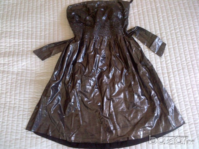 НОВА walG рокля памук сребриста металик S 36