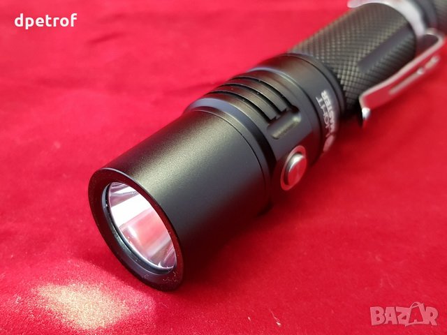 Lightmaster XS- Компактен( с размерите на пура) 2 бутонен LED прожектор 1500/2500lm, снимка 2 - Екипировка - 23203760