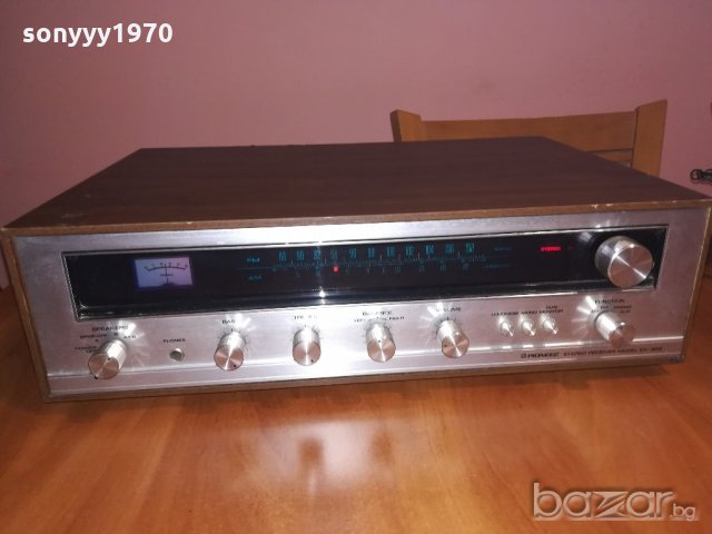 pioneer-ретро ресивър-внос швеицария, снимка 5 - Ресийвъри, усилватели, смесителни пултове - 20860122
