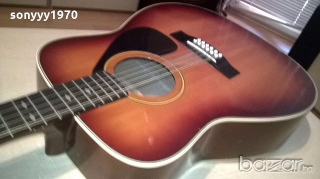 ПОРЪЧАНА-yamaha-оригинална китара с 12 струни-внос швеицария, снимка 5 - Китари - 18864012