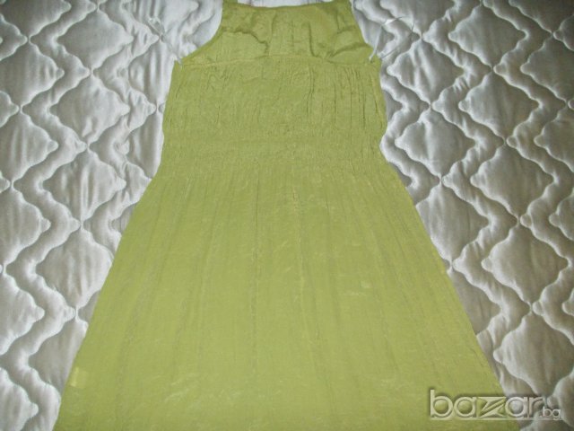 ЗЕЛЕНА ТУНИКА, снимка 6 - Рокли - 9647214