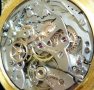 Златен мъжки ръчен часовник-хронограф от 1950г. , снимка 12