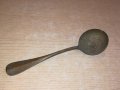 антика-реликва-стара лъжица-20х6см, снимка 9