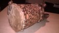 Африканска тарамбука с кожа от антилопа-33х17см-внос швеицария, снимка 9